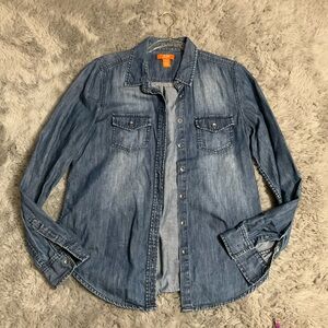 Sold! Joe Fresh Blue Denim Button-Up